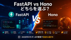 FastAPIとHonoの比較概要