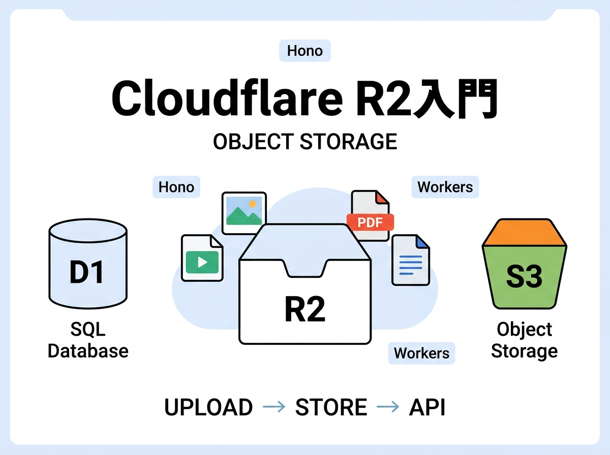 cloudflareR2の概念